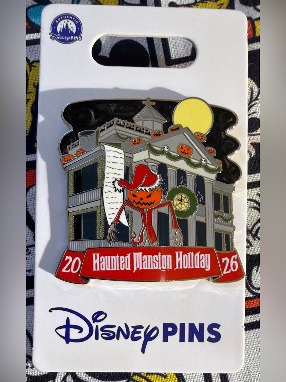 Disney Haunted Mansion Holiday Pin 2026 The Nightmare Before Christmas